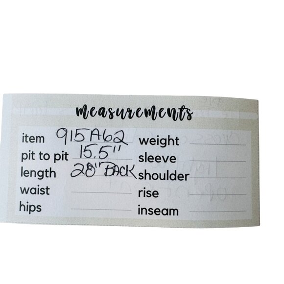 2/$25 MOD Tie-Dye Medium Sleeveless Deep Plunge V neck Rayon & Spandex Blue & Wh - Picture 7 of 12